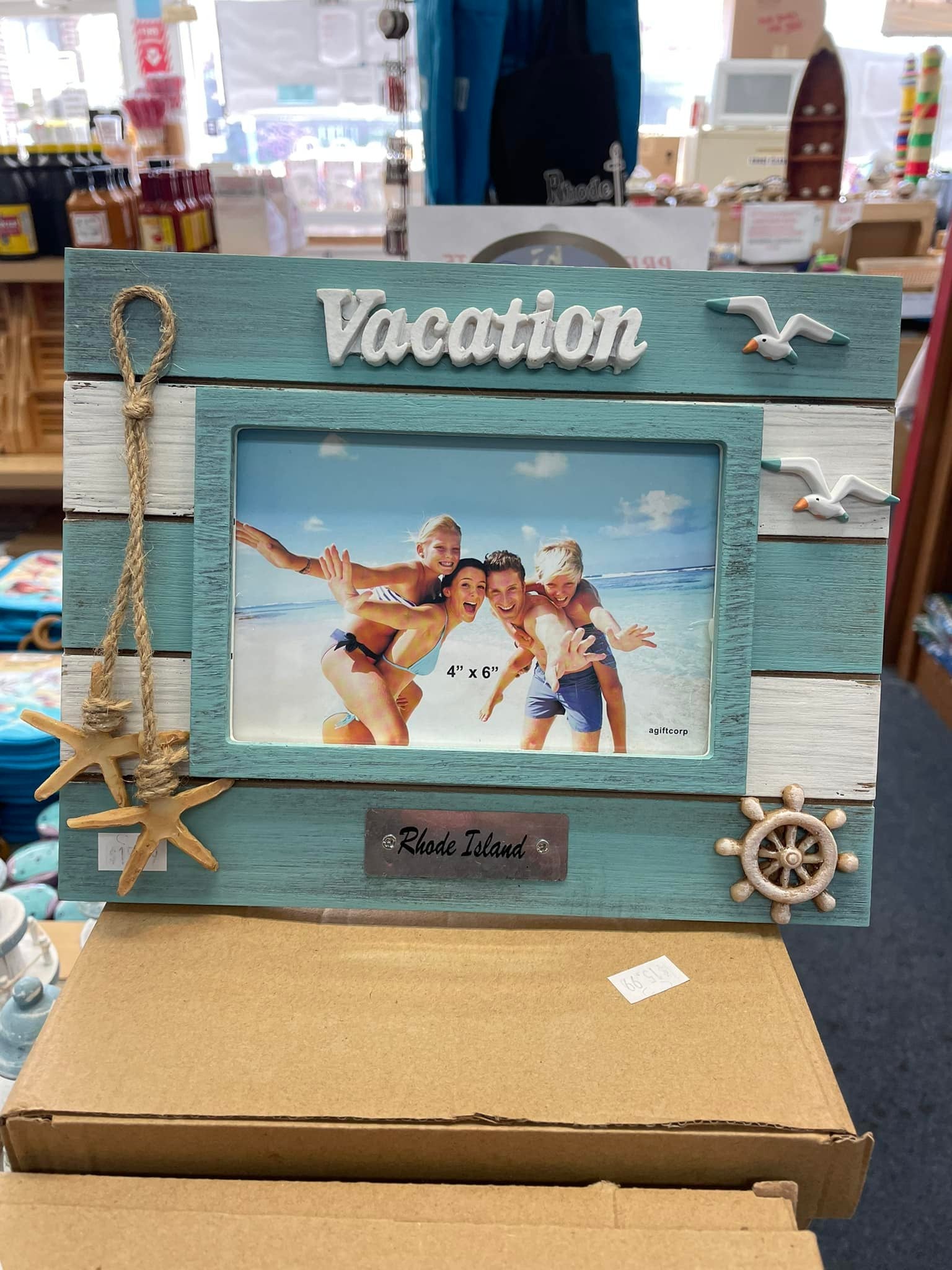 Rhode Island Picture Frame Ocean State Souvenirs